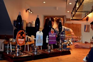 The Railway Inn Pub and Restaurant - Fairford Cotswold bar taps